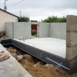 Agrandissement terrasse pour jardin suspendu Deuil-la-Barre